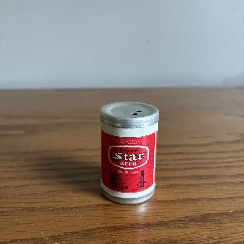 Vintage Mini Beer Can Salt & Pepper Shakers Lot Of 10 Novelty 60s 70s Rare